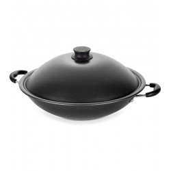 Panela Wok 6,60 Litros 36cm Paris Aluminio Com Revestimento Antiaderente